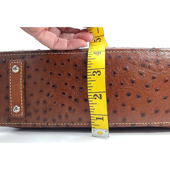 Dooney and Bourke Lexington Ostrich Embossed Leather